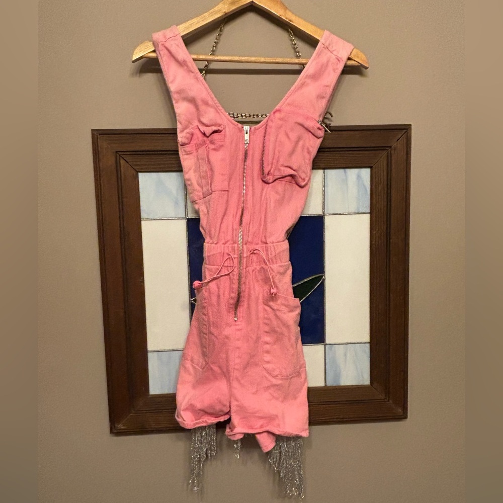 Pink Women's Jumpsuit